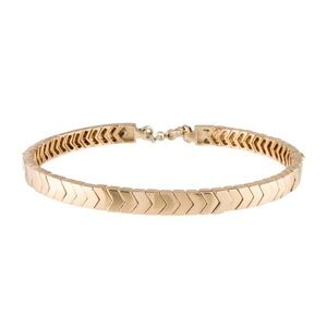 Roxanne Assoulin Gold Chevron Necklace